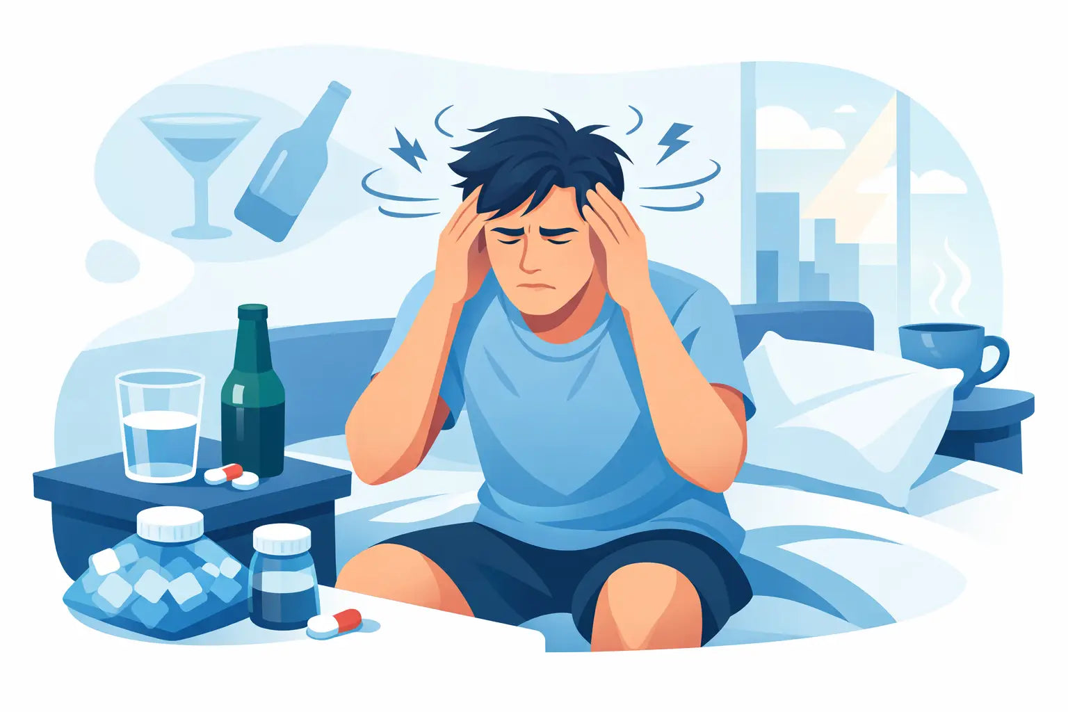 How to Recover Hangover Headache Fast